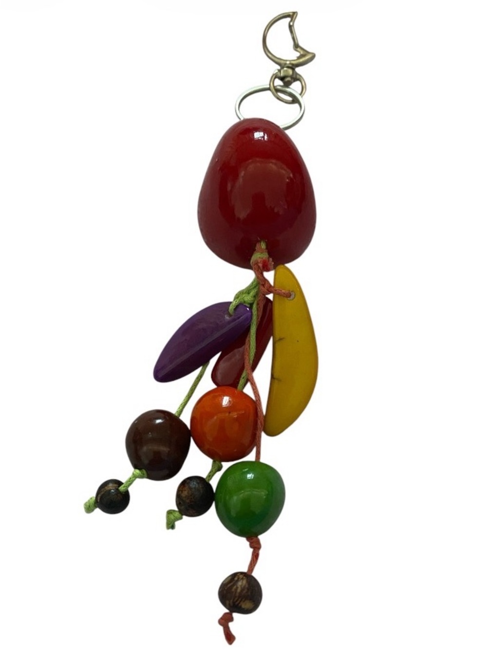 Colorful Beaded keychain/bag charm